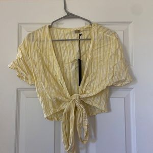 NWT Imsy wrap top